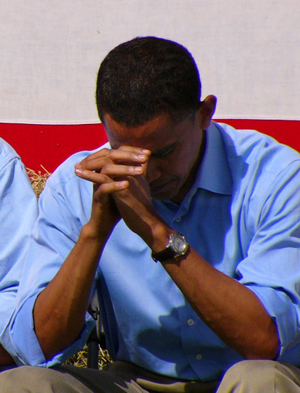 Thoughtful Obama
